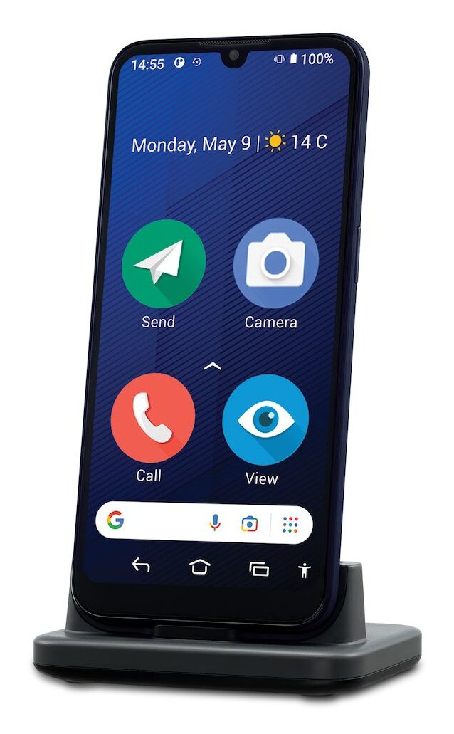EAN 7322460087272 - Doro 8200 15,5 cm (6.1") Android 12 4G USB Tipo C 4 GB 64 GB 3000 mAh Negro imagen 2