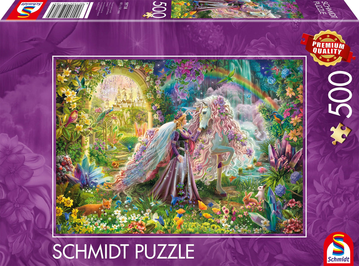 Schmidt Spiele Viaje De Ensueño Con Unicornio, Rompecabezas De 500 Piezas 59718