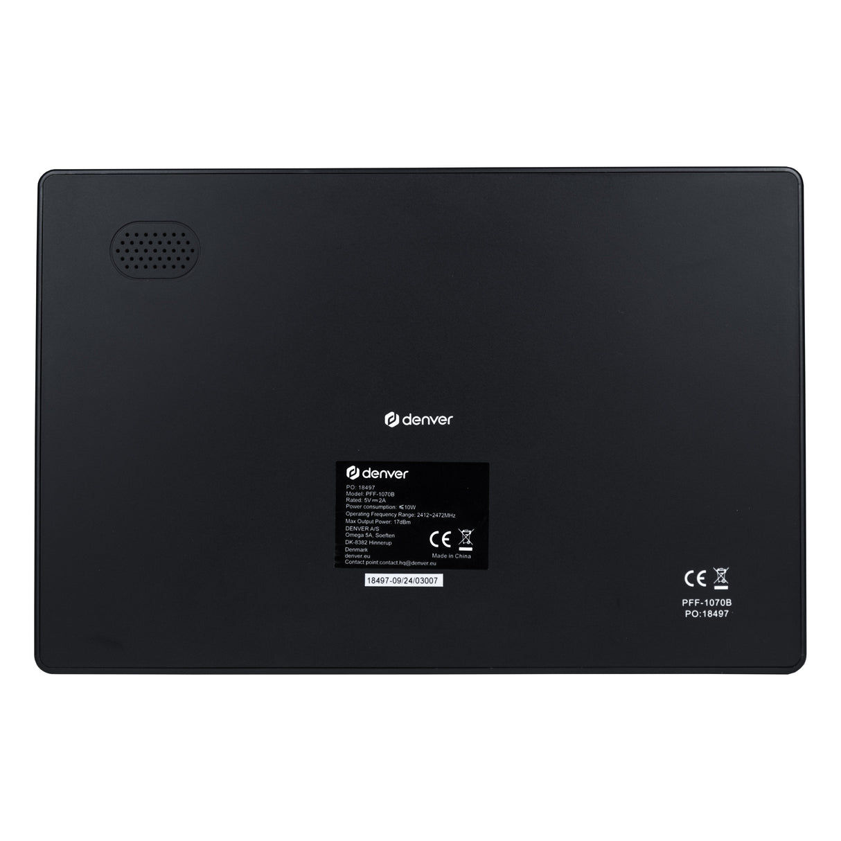 EAN 5706751080555 - Denver PFF-1070B marco fotográfico digital Negro 25,6 cm (10.1") Pantalla táctil Wifi imagen 8