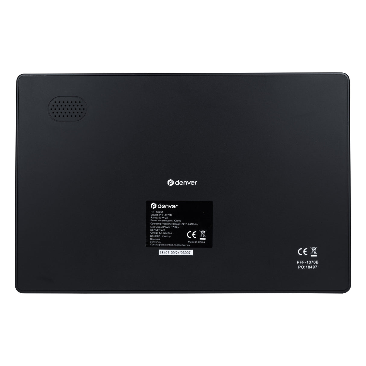 EAN 5706751080555 - Denver PFF-1070B marco fotográfico digital Negro 25,6 cm (10.1") Pantalla táctil Wifi imagen 8