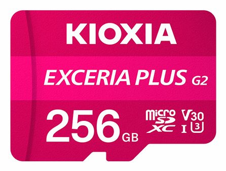 Micro Sd Kioxia 256gb Exceria Plus G2 Uhs-I C10 Con Adaptador