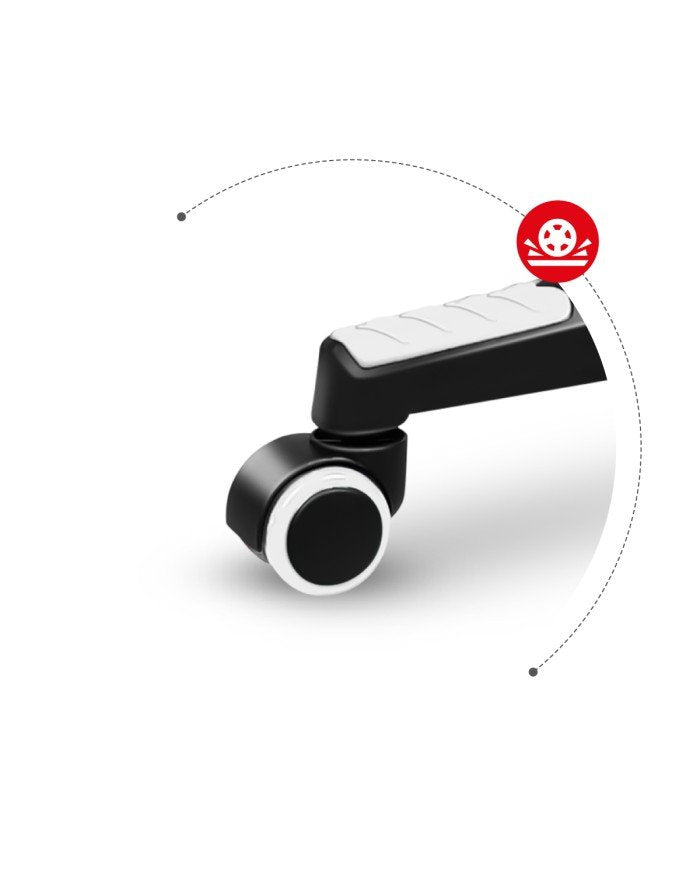 EAN 5903796013191 - Huzaro FORCE 4.4 Silla para videojuegos de PC Asiento (de seguridad) de butaca Gris, Blanco imagen 11