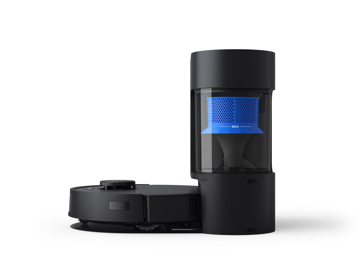 Robot Aspirador Ecovacs Deebot N20 Pro Plus Incluye Purecyclone Station N20 Pro Plus Black