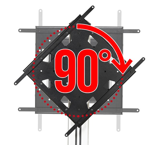 Momentum Edge Xl Interactive Touch Screen Trolley, For