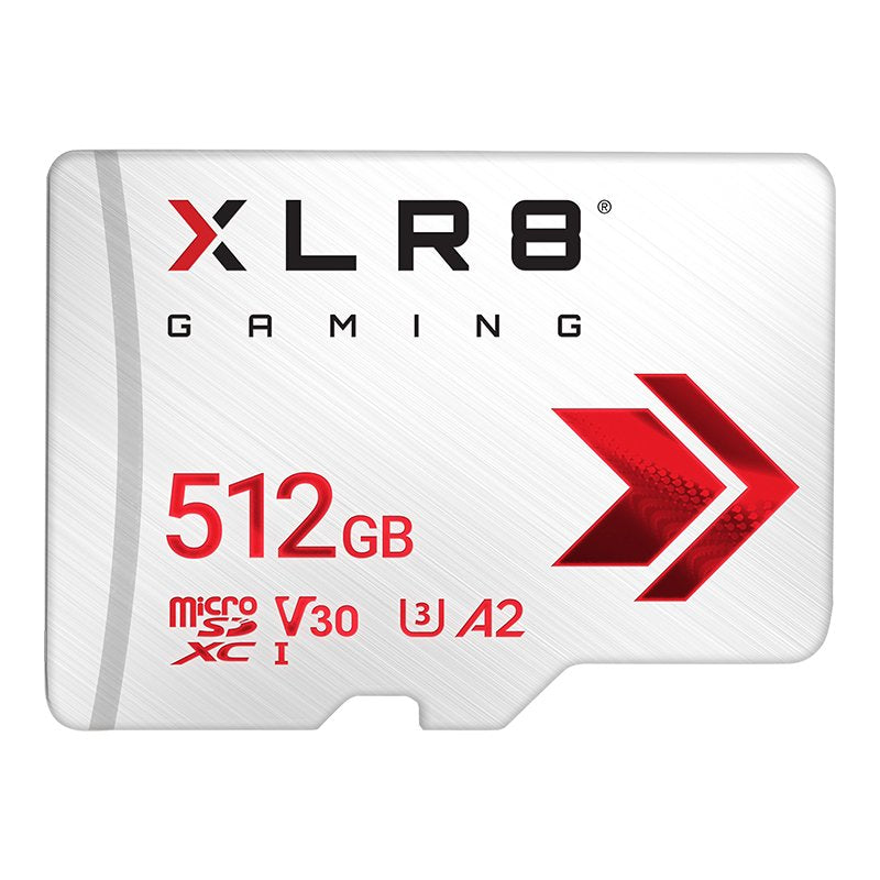 Sd Microsd Xc Card 512gb Pny Xlr8 Gaming Class 10 U3 V30 Retail