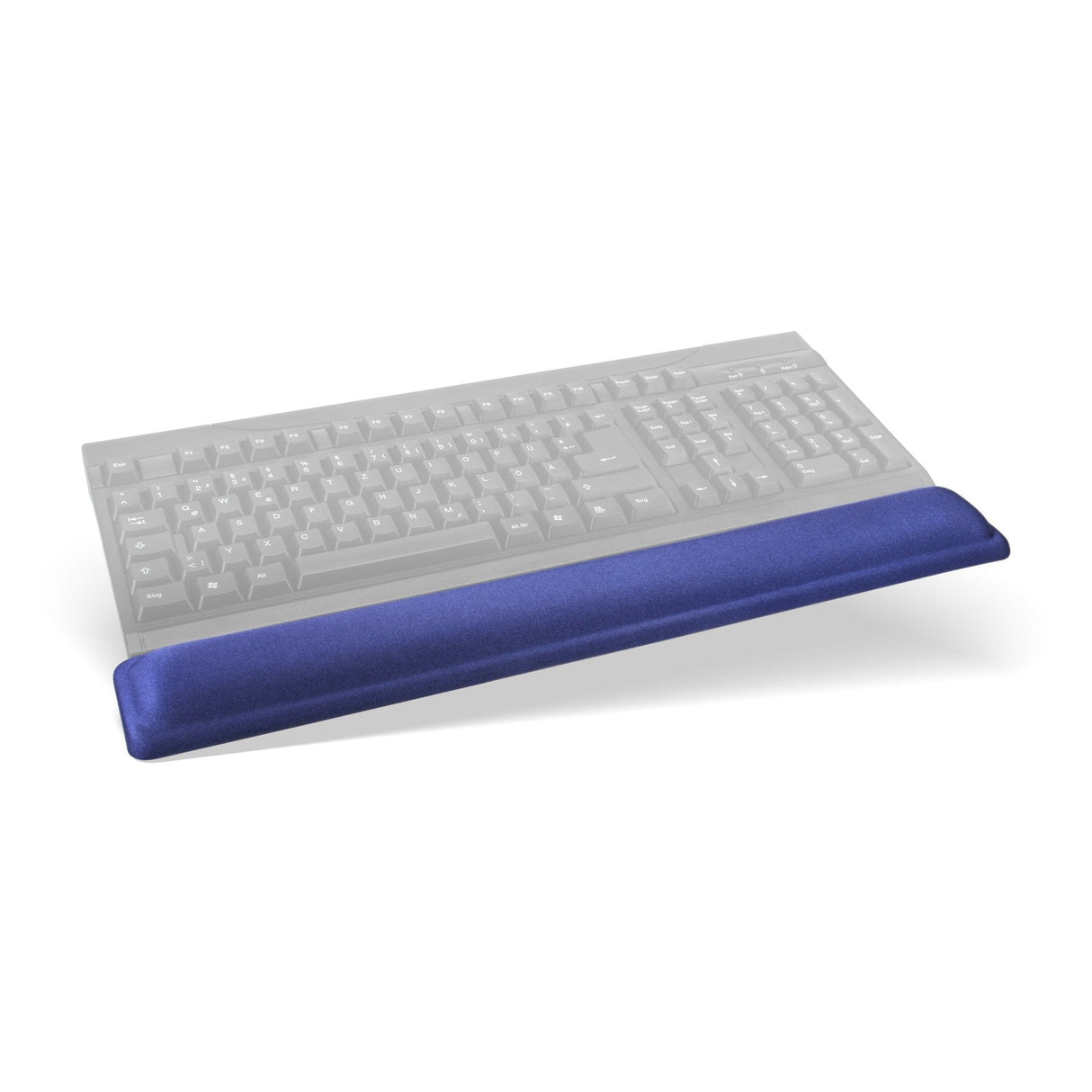 Teclado Inline Con Reposamuñecas De Gel 464x60x23mm Azul