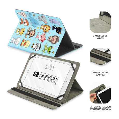 EAN 8436586742478 - SUBBLIM Trendy 27,9 cm (11") Folio Multicolor imagen 3