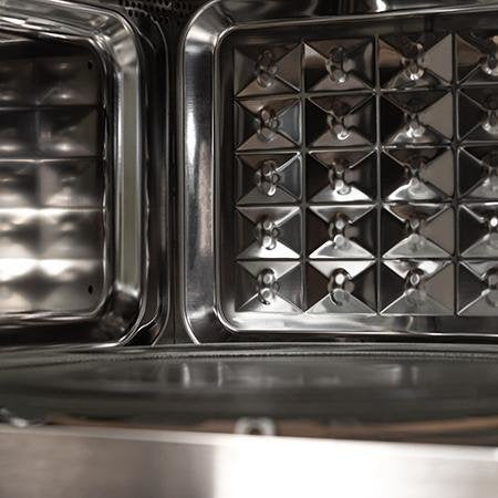 Cecotec Grandheat 2550 Built-In Steel Microondas Encastrable Con Grill 25l 1320w - Temporizador Hasta 60min - 8 Funciones Preconfiguradas