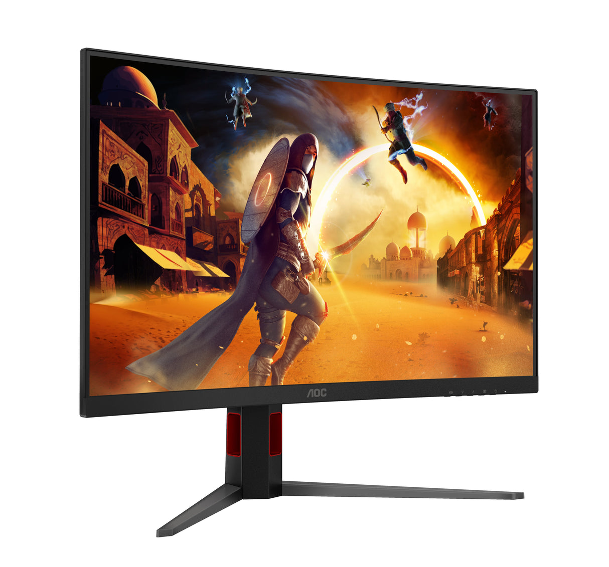 EAN 4038986113489 - AOC G4 C32G4Z pantalla para PC 80 cm (31.5") 1920 x 1080 Pixeles Full HD LCD Negro, Rojo imagen 8