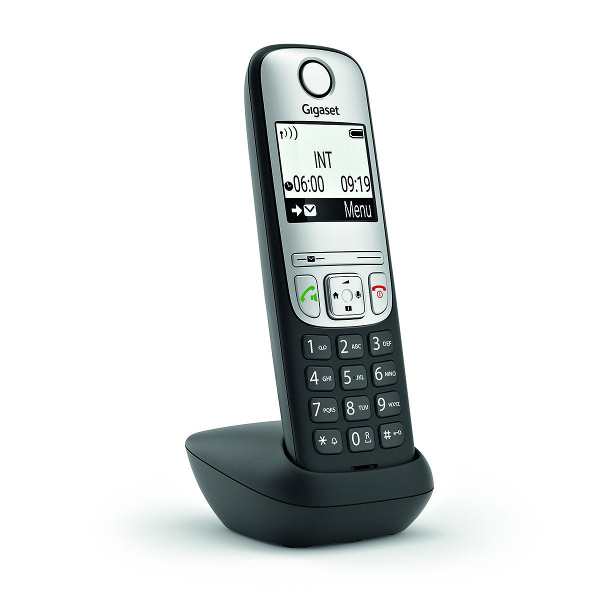 EAN 4250366857138 - Gigaset A690HX Teléfono DECT/analógico Identificador de llamadas Negro, Plata imagen 1