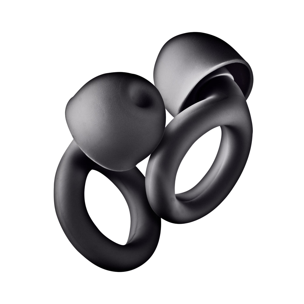 Tapones De Silicona Ngs Para Los Oidos Incluye Funda Y 4 Almohadillas Black