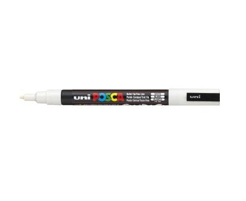 EAN 4902778915912 - POSCA PC-3M Blanco 1 pieza(s) imagen 1