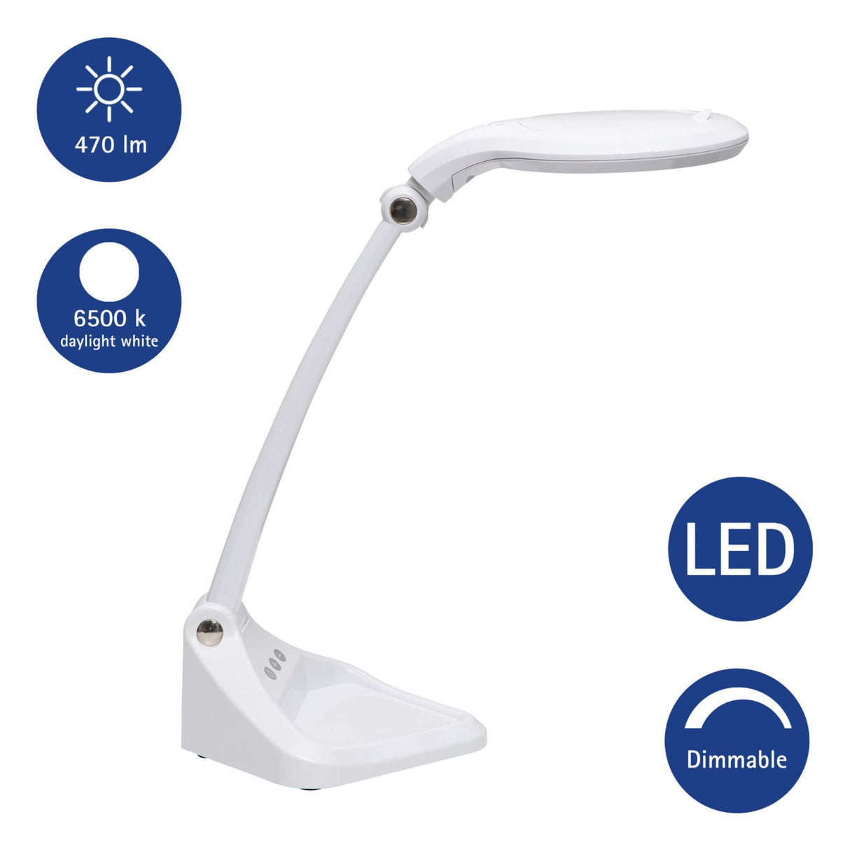 EAN 4002390078337 - MAUL 8261202 lámpara de mesa Blanco imagen 4