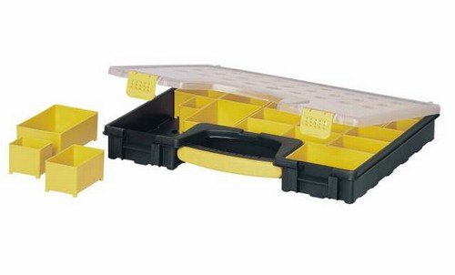 EAN 3253561927485 - Stanley 1-92-748 pieza pequeña y caja de herramientas Policarbonato Negro, Transparente, Amarillo imagen 1