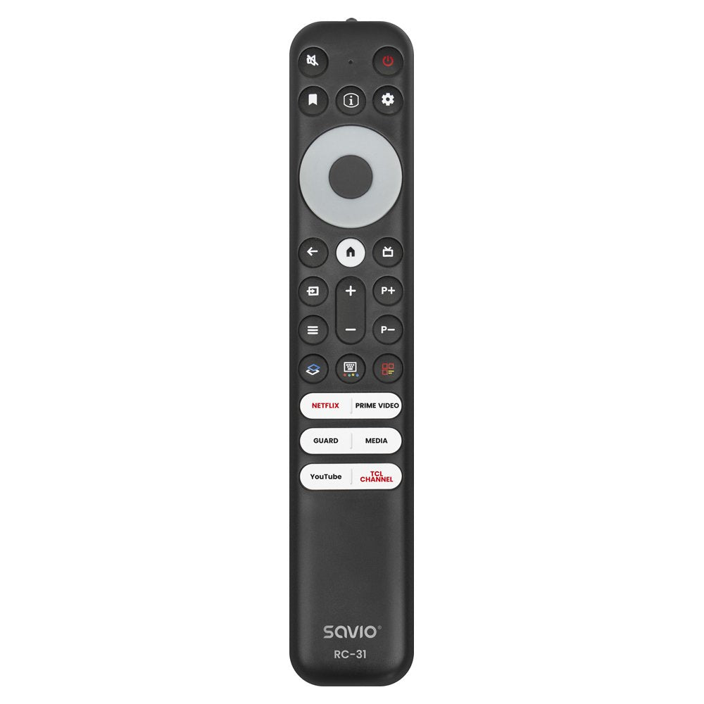Savio Rc-31 Mando A Distancia Universal/De Repuesto Para Tv Tcl Smart Tv