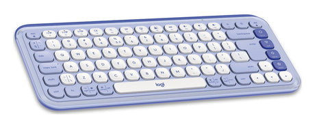 EAN 5099206127586 - Logitech 920-013074 teclado Universal Bluetooth QWERTY Internacional de EE.UU. Lila, Blanco imagen 3