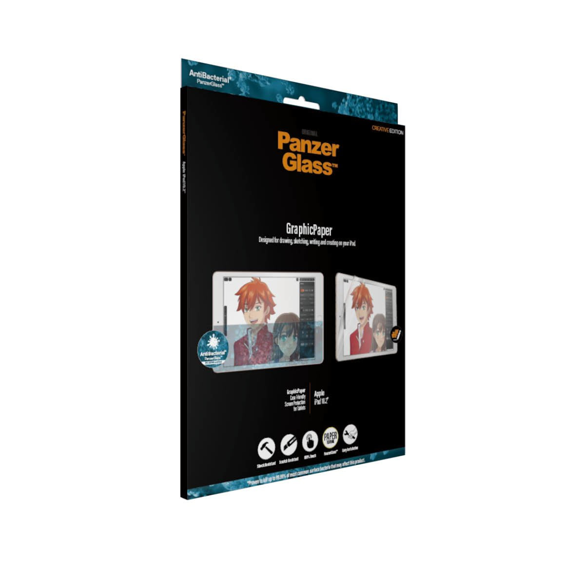 EAN 5711724027338 - PanzerGlass ® GraphicPaper® Screen Protector iPad 10.2″ (2019-2021) Protector de pantalla emulando al pap imagen 5