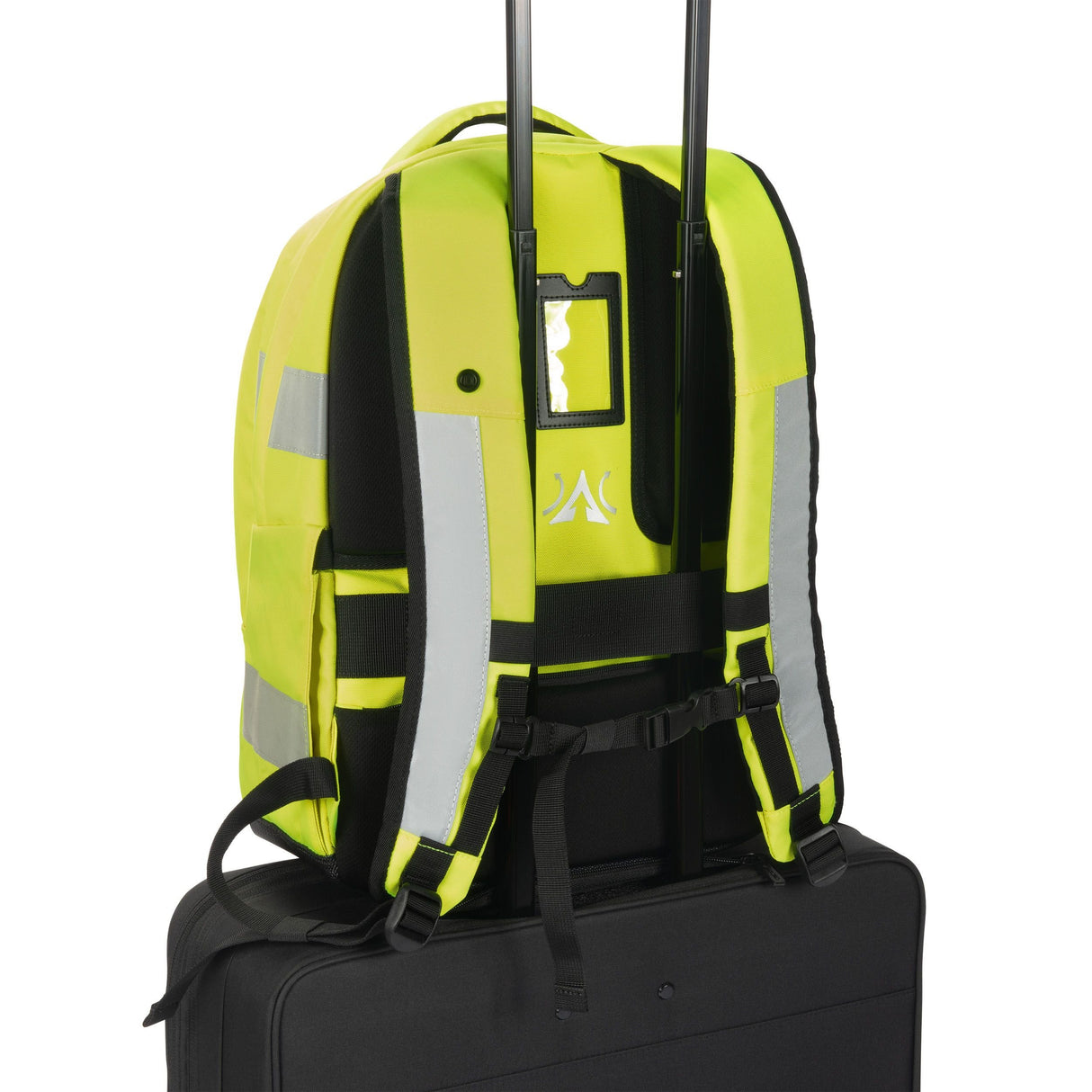 EAN 7640239422254 - DICOTA Hi-Vis V2 mochila Mochila de senderismo Amarillo Tereftalato de polietileno (PET), Termoplástico d imagen 9