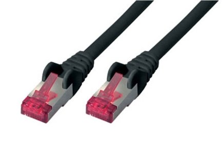 S-Conn Bs75717-As Cable De Red Negro 7,5 M Cat6a S/Ftp (S-Stp)