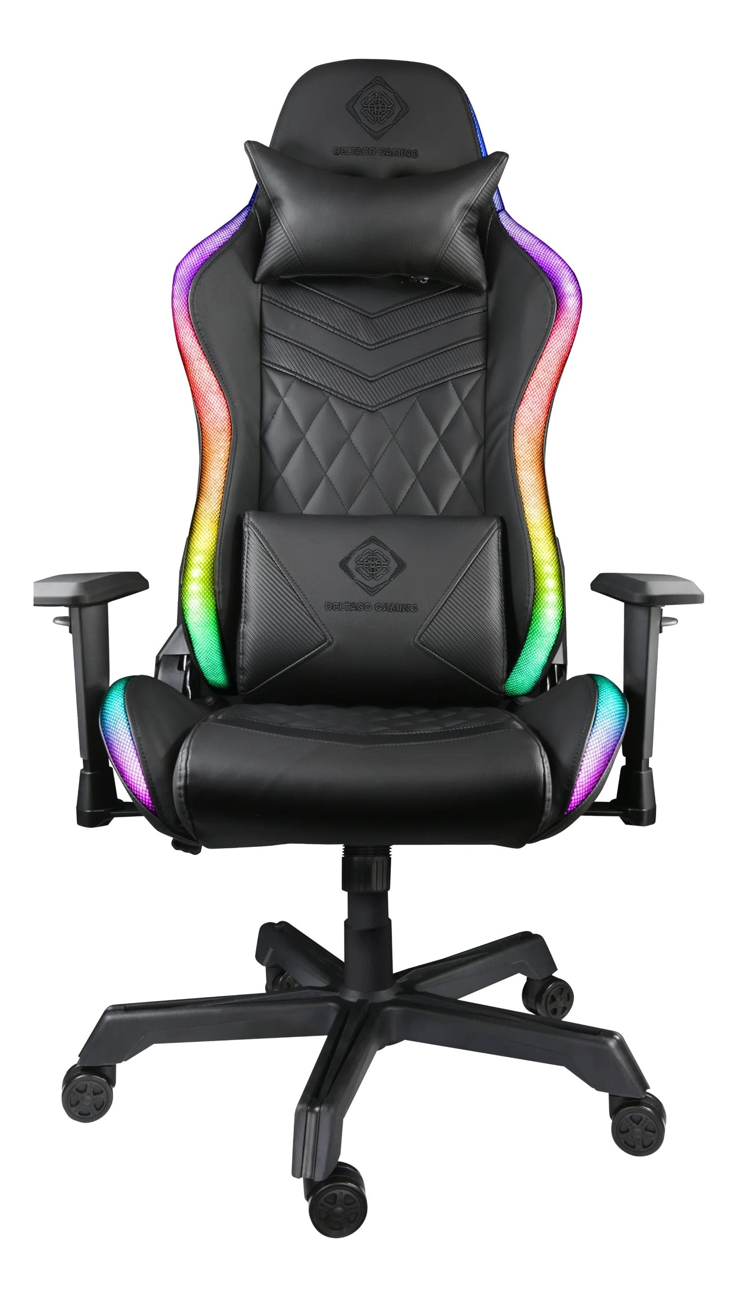 Deltaco Gaming Silla De Gaming Rgb Pch90  Silla Gamer Con Reposabrazos