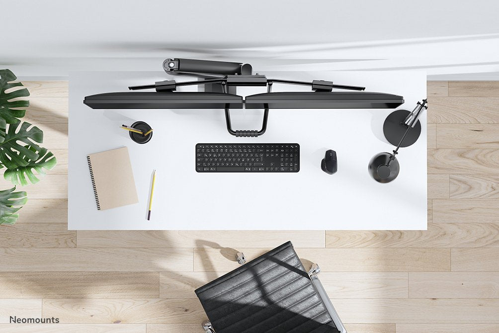 Neomounts By Newstar Soporte De Mesa 2 Monitores 17-32'' 7kg 2x 8kg Negro