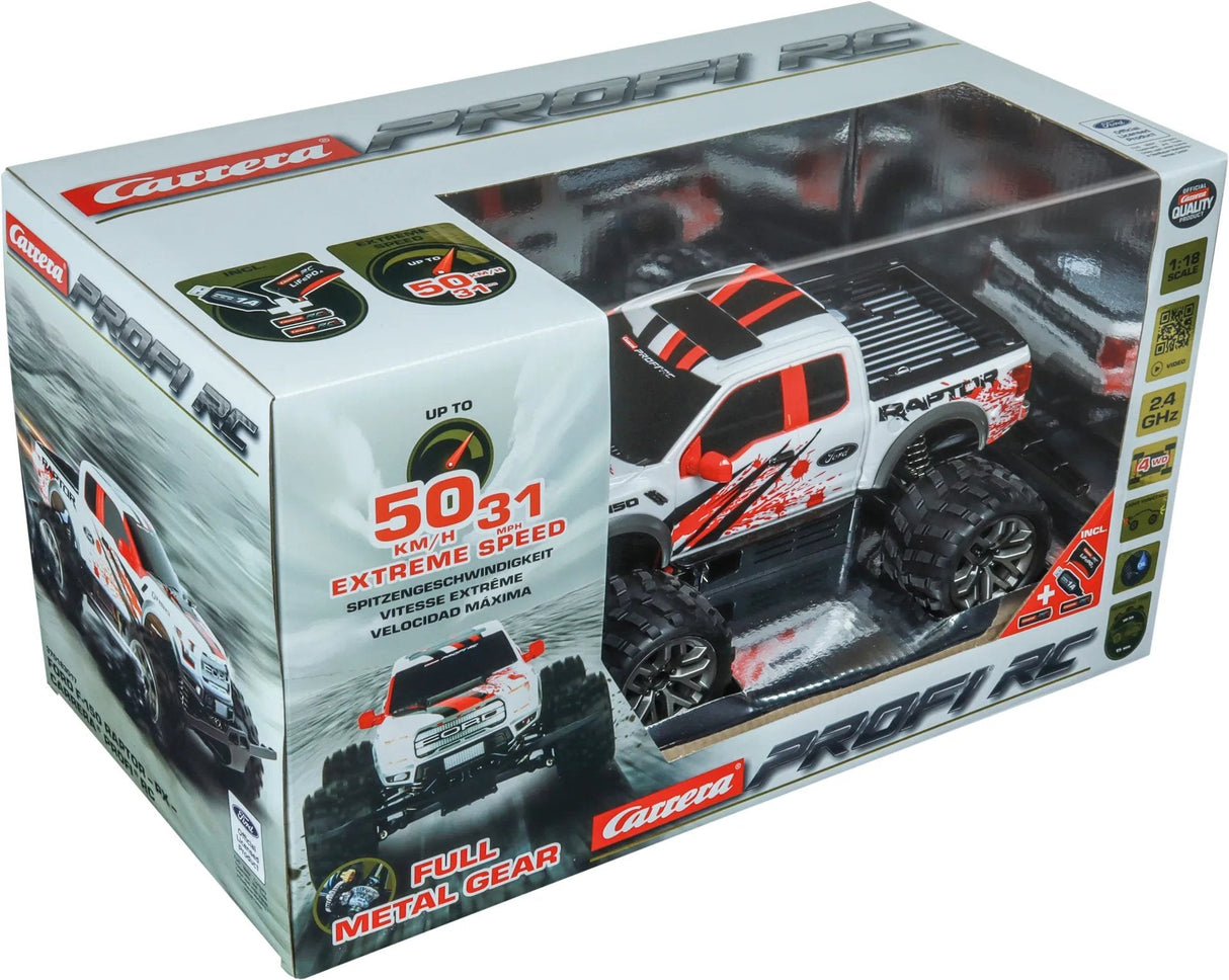 Carrera Rc Profesional Ford F-150 Raptor -Px- 370183017
