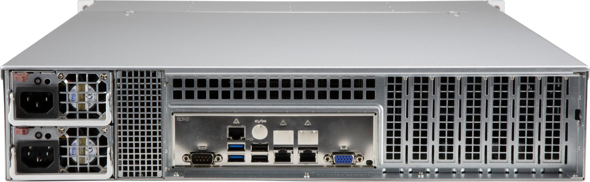 EAN 0672042384402 - Supermicro CSE-LA26E1C4-R609LP carcasa de ordenador Estante Negro, Gris 650 W imagen 2