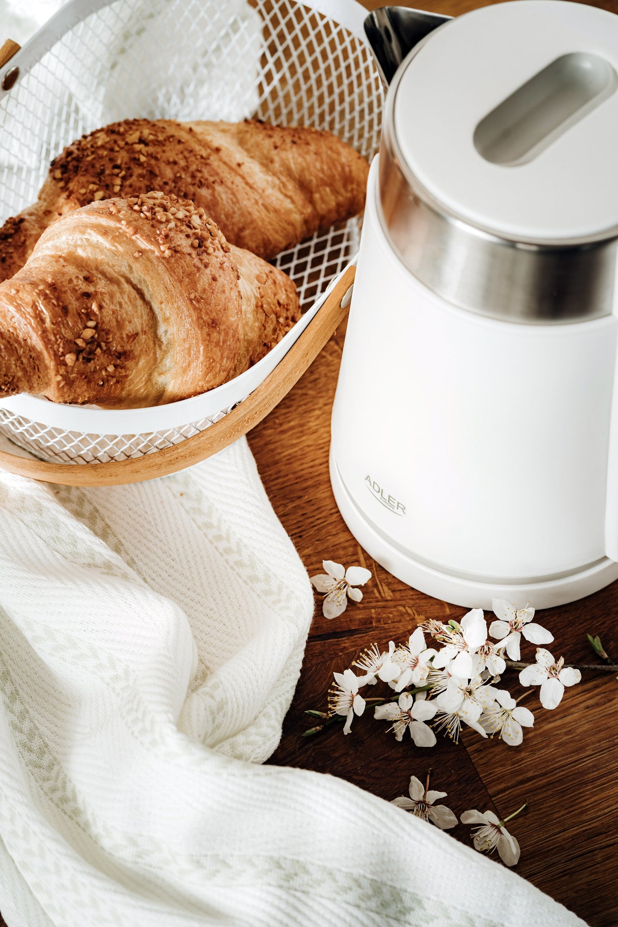 Hervidor Electrico Adler Ad 1372 Blanco