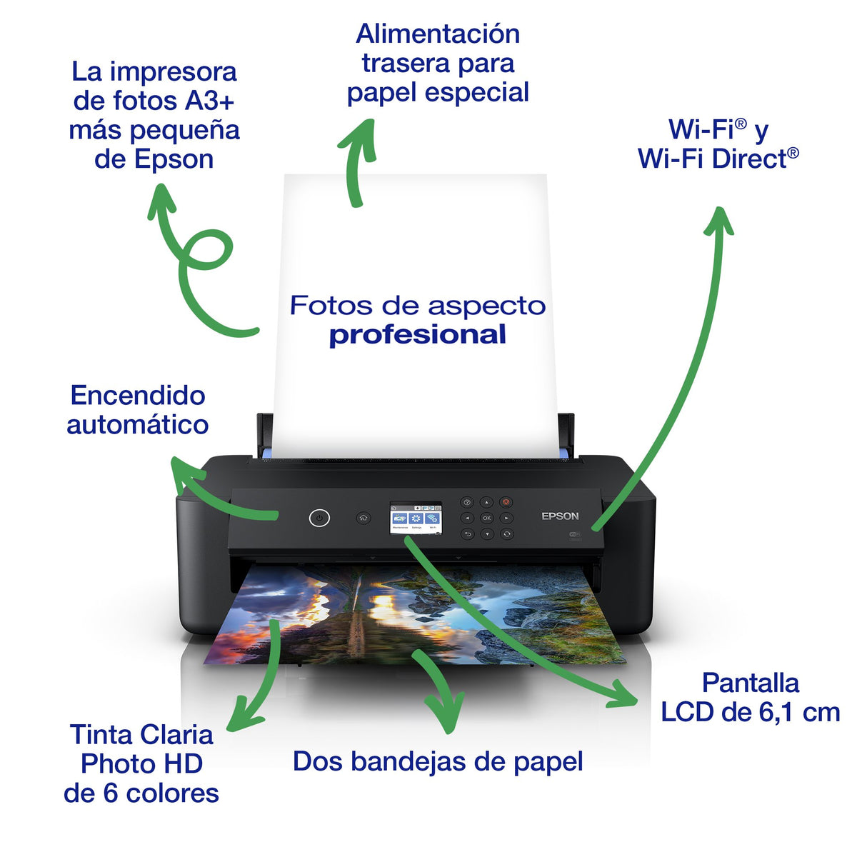 EAN 8715946633893 - Epson HD XP-15000 impresora de inyección de tinta Color 5760 x 1440 DPI Wifi imagen 10