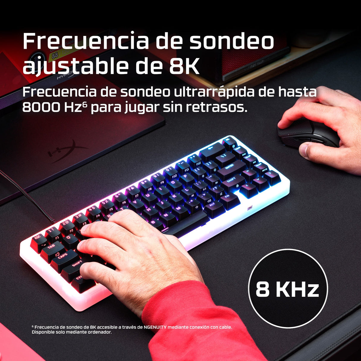 EAN 0199251353246 - HyperX Origins 2 65 Pro teclado Negro imagen 4