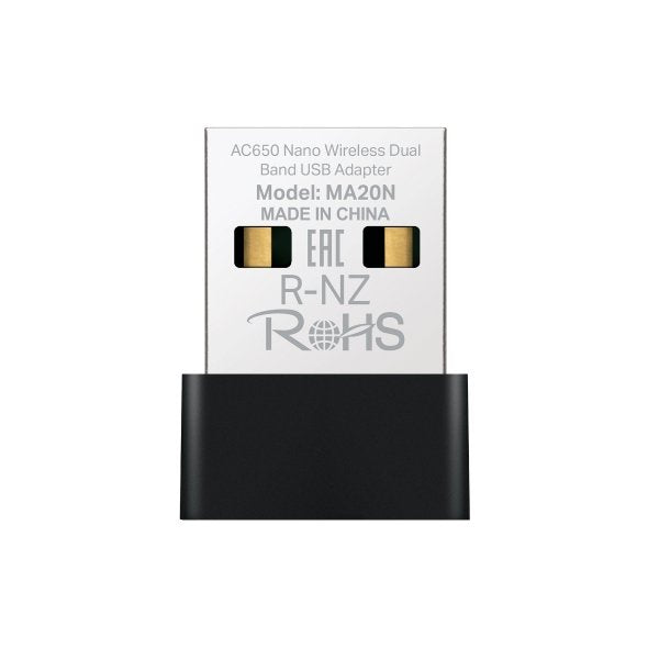 Wrl Adapter 650mbps Usb Nano/Ma20n Mercusys