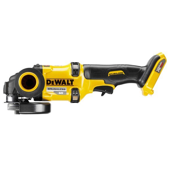 Lijadora Dewalt Dcg418nt-Xj Portátil Lijadora De Banda Negro, Amarillo