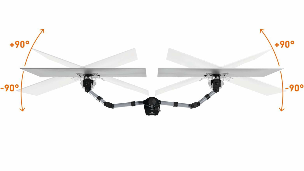EAN 4005546734996 - Durable 509523 soporte para monitor 68,6 cm (27") Pared Plata imagen 5