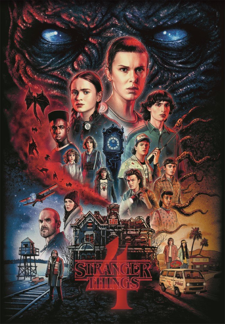 Puzzle Stranger Things 1000pzs