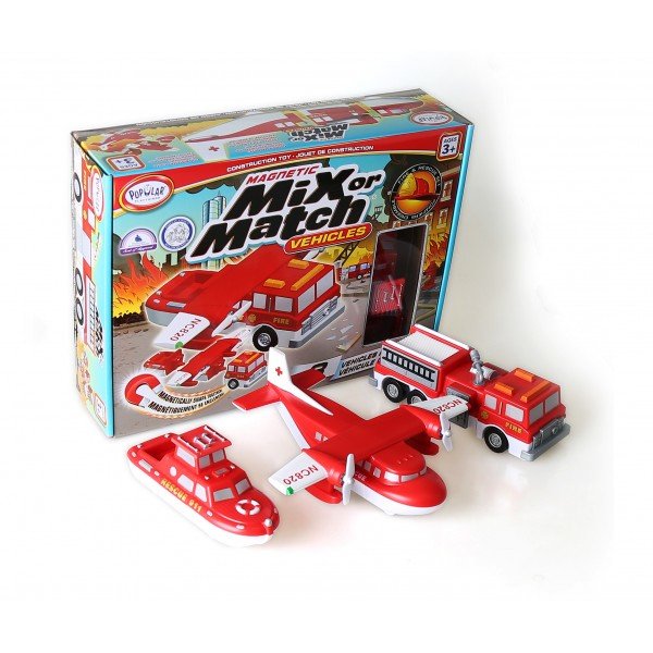 EAN 755828603178 - Popular Playthings Mix or Match Vehicles Fire and Rescue imagen 1