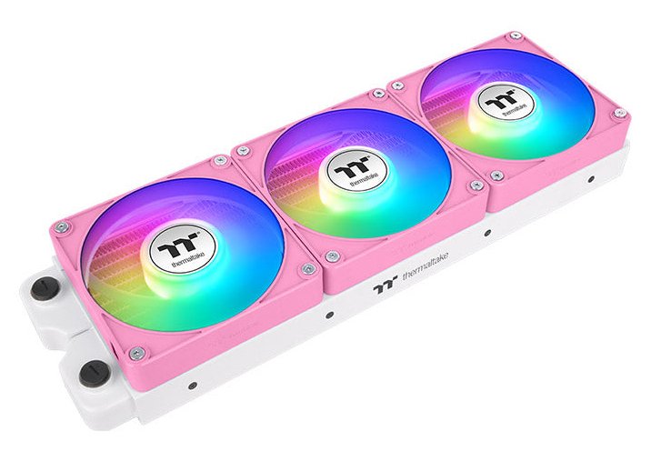 Ventilador Pc Thermaltake Cl-F229-Pl14pk-A Rosa Neón