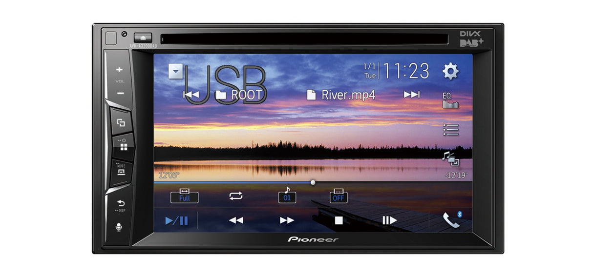 Pioneer Avh-A3200dab Receptor Multimedia Bluetooth/Cd/Spotify/Android/Ios 6.2" Táctil