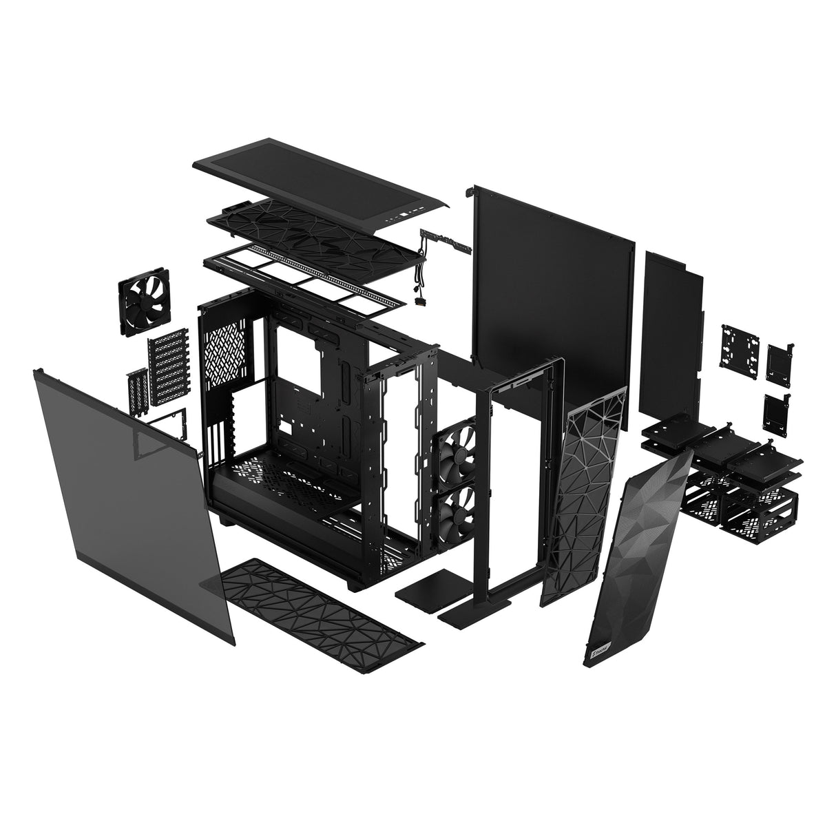 EAN 7340172702566 - Fractal Design Meshify 2 XL Torre Negro imagen 23