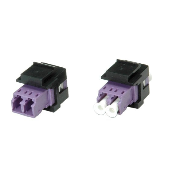 Roline Keystone Lwl Adaptador Lc Lc Duplex Multimode Om4