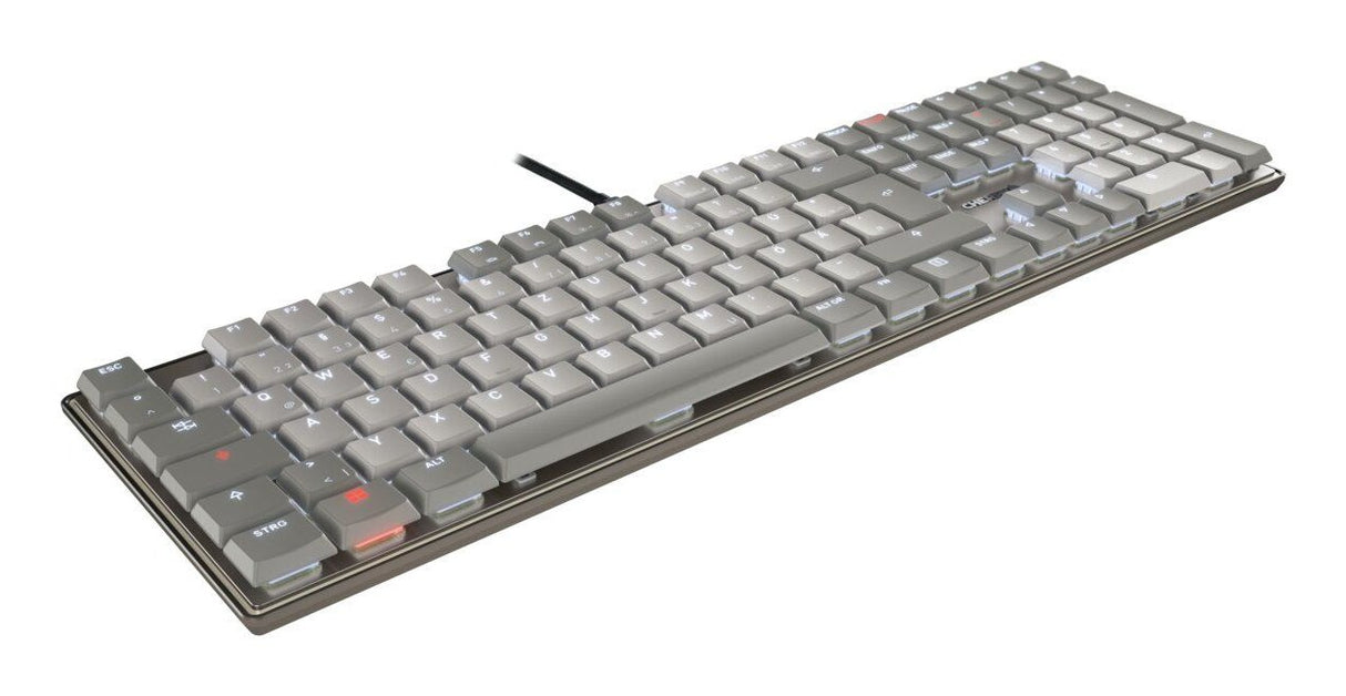EAN 4025112117244 - CHERRY KC 500 MX LP teclado Hogar / Oficina USB QWERTZ Alemán Gris imagen 2