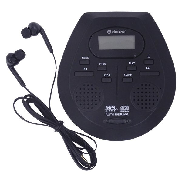 EAN 5706751061950 - Denver DMP-395B Reproductor de CD portátil Negro imagen 3