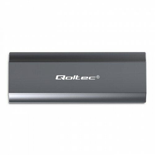 Qoltec 52271 Caja Externa Nv2271 Para M.2 Ssd Sata Nvme Usbc 2tb