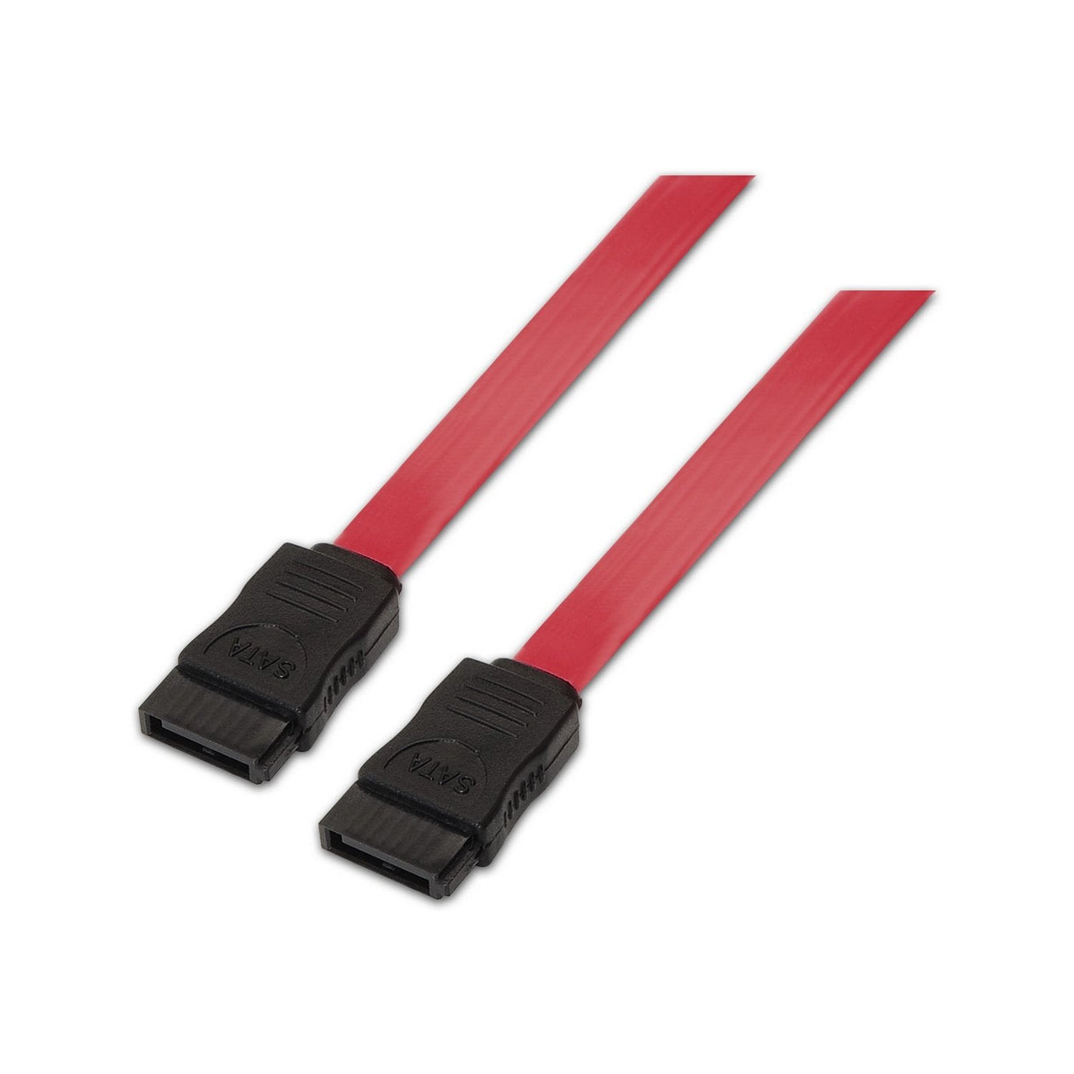 Aisens Cable Sata Iii Datos 6g Datos - 0.5m Para Disco Duro Sata I - Ii - Iii Ssd - Rojo