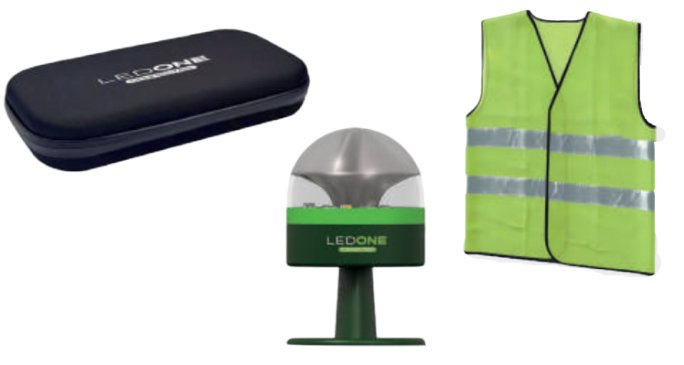 EAN 8437015487076 - LED One 103886-2 lámpara de emergencia Verde imagen 1