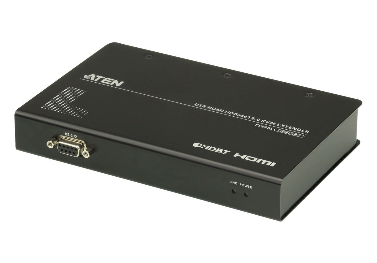 Extensor De Consola Kvm Ce820l-Ata-G Aten (Unidad Local), Usb Hdmi Hdbaset 2.0 (4k A 100 M)