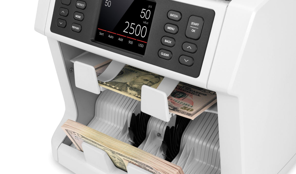 EAN 8717496337221 - Safescan 2985-SX Contador de billetes Gris imagen 2