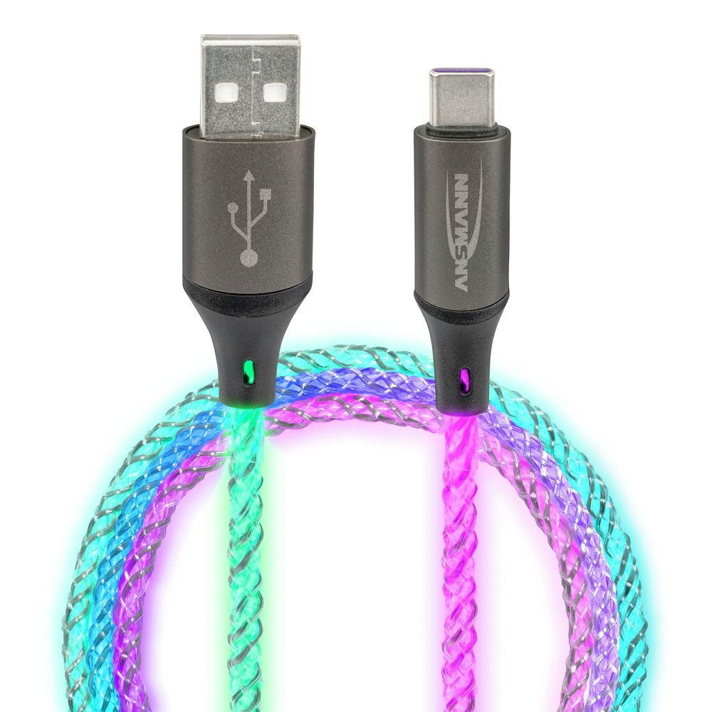EAN 4013674192779 - Ansmann 1700-0158 cable USB 1 m USB A USB C Multicolor imagen 10