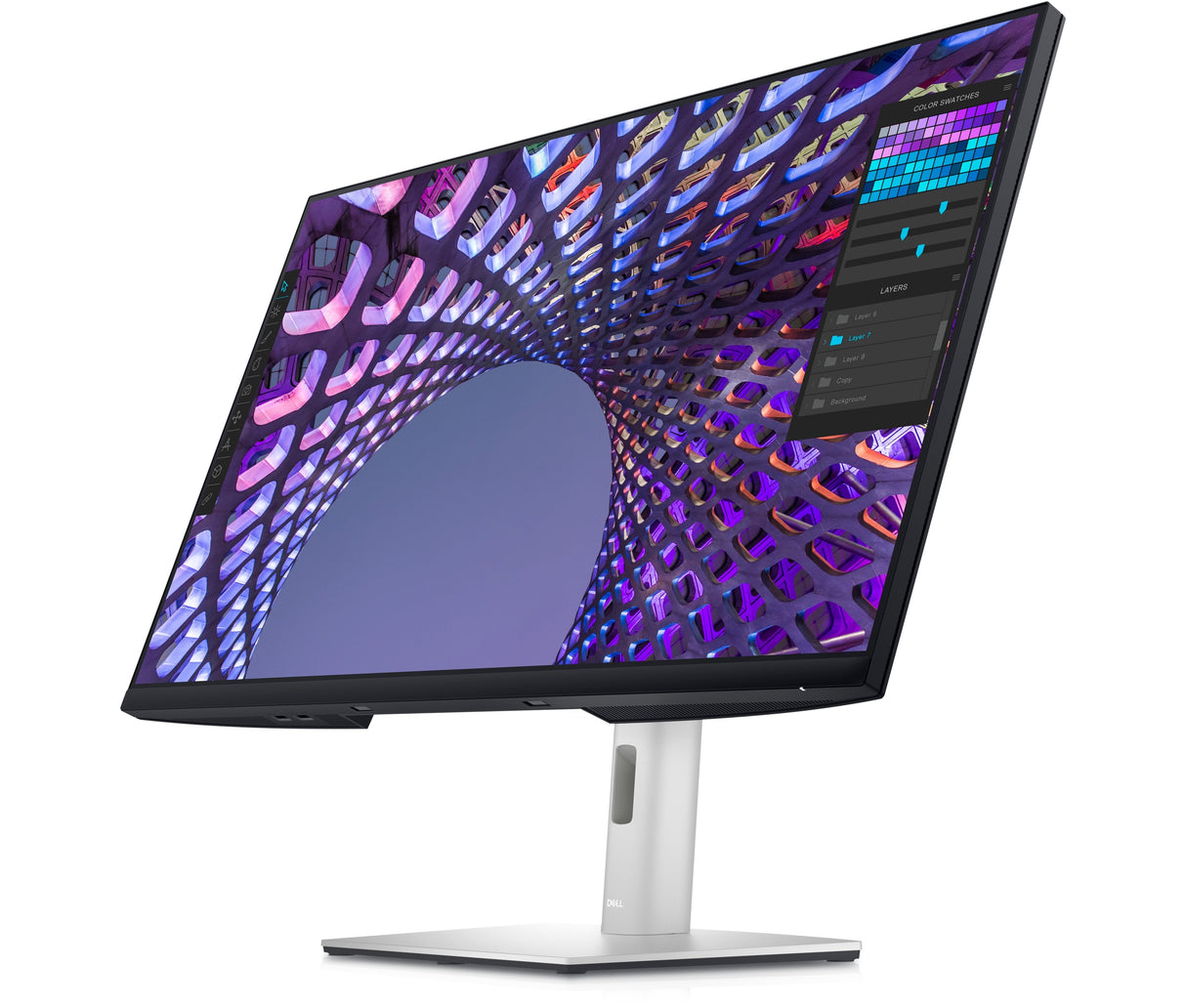 Monitor Lcd Dell P3223qe 31,5", Ips, 4h Uhd, 3840 X 2160, 16:9, 8 Ms, 350 Cd/Mâ², Blanco, 60 Hz, Puertos Hdmi Cantidad 1