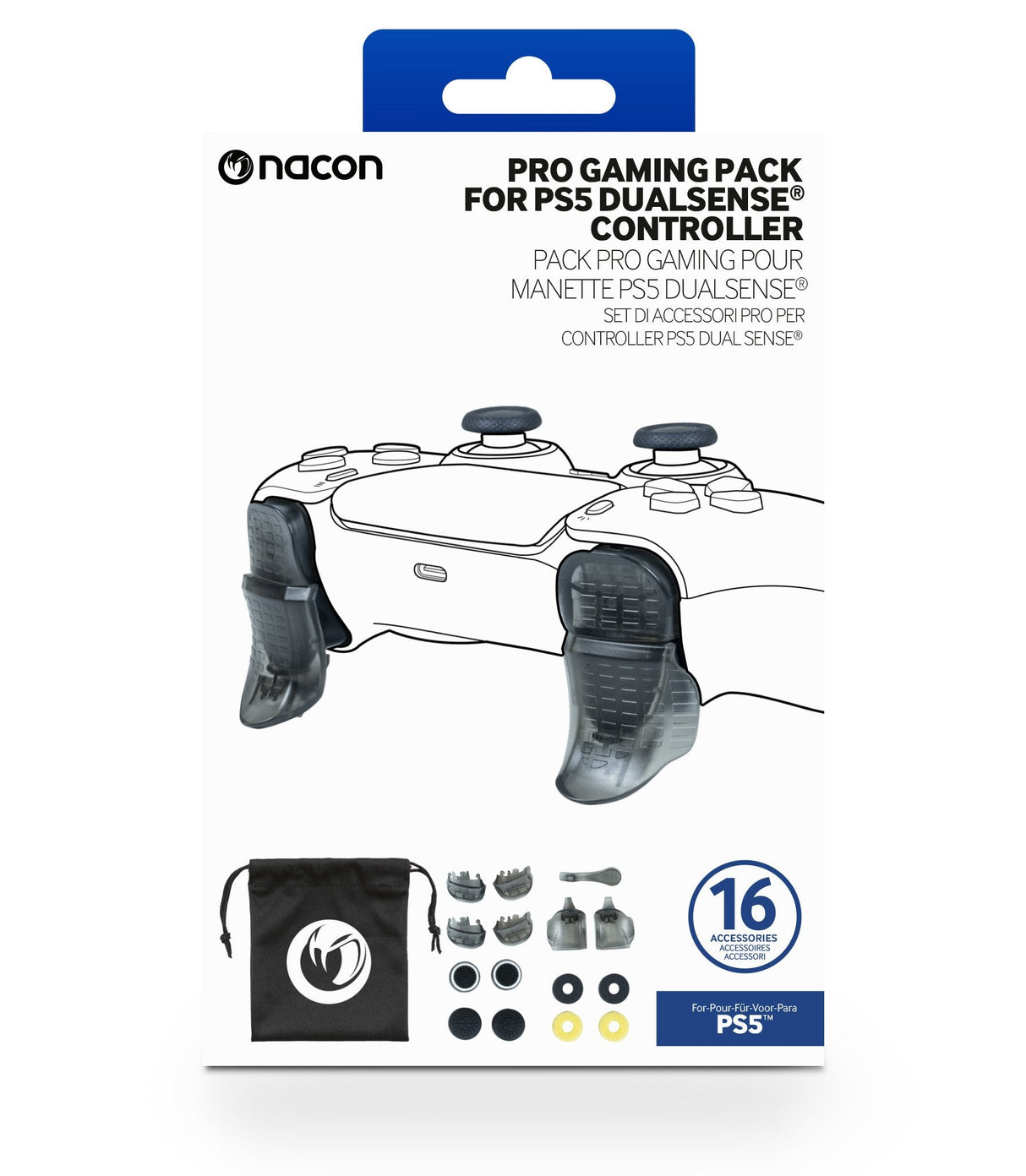 Nacon Ps5triggerpack Accesorio De Controlador De Juego Juego De Gatillos Y Muelles
