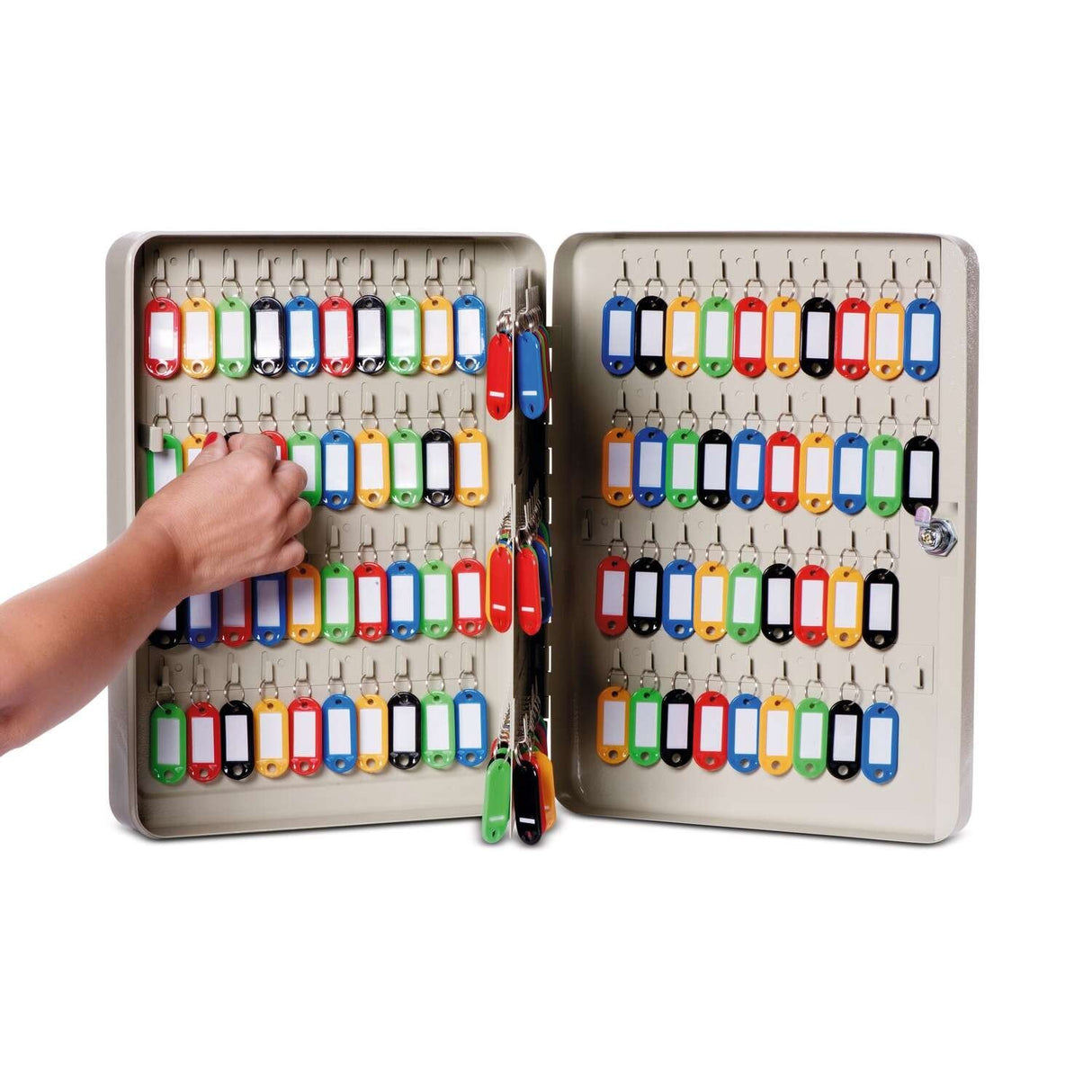 Maul Schlüsselkamen 140 Schlüssel, Abschliessbar Gris